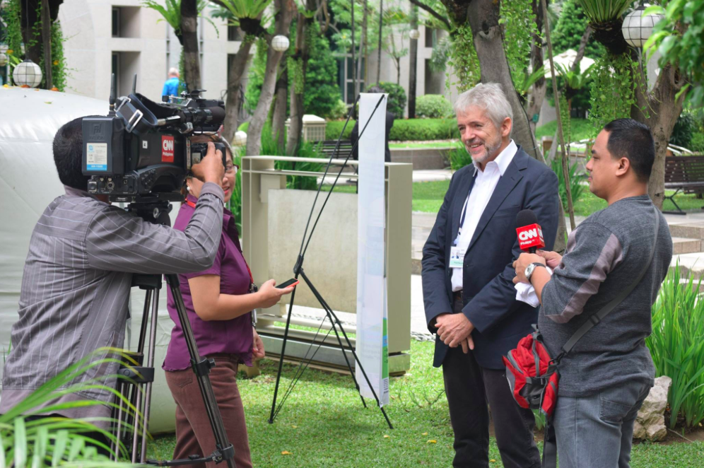 At the Asian Development Bank ADB in Manila