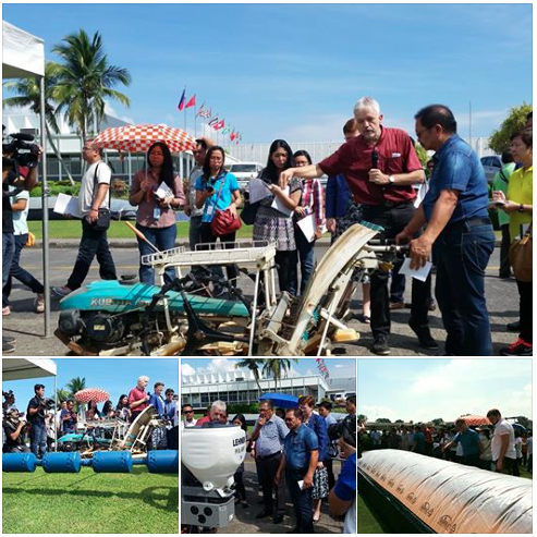 New Secretary of Agriculture visits IRRI