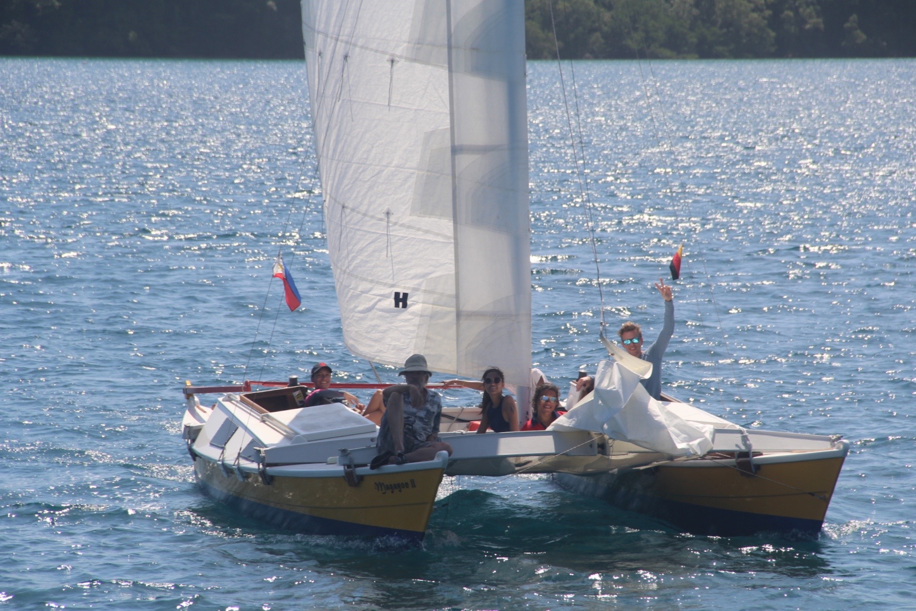 Preparing for the Puerto Galera Yacht Club All Souls Regatta 2018