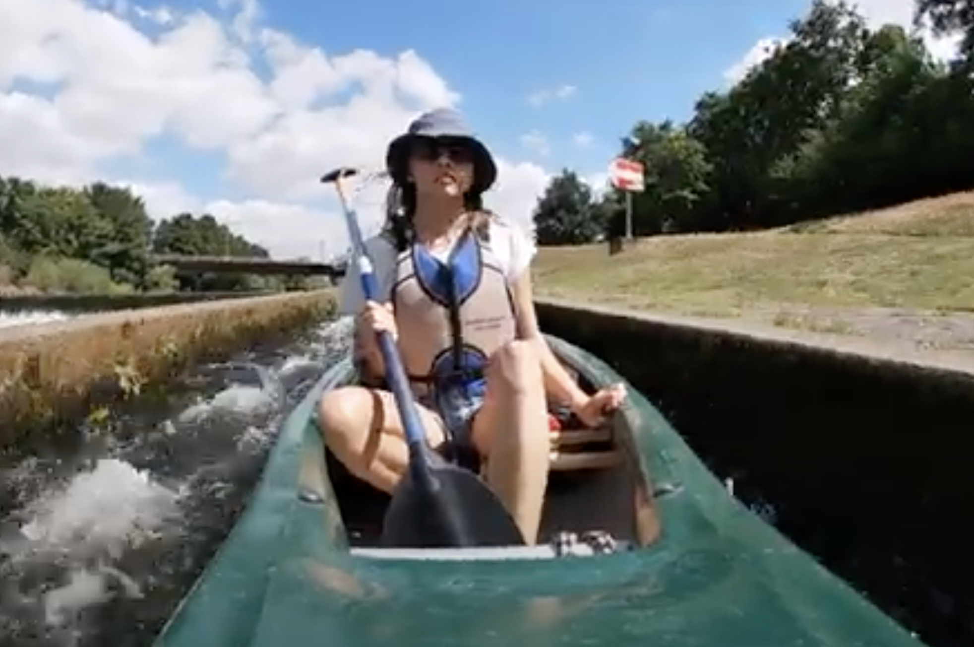 Kanufahren auf dem Lahn