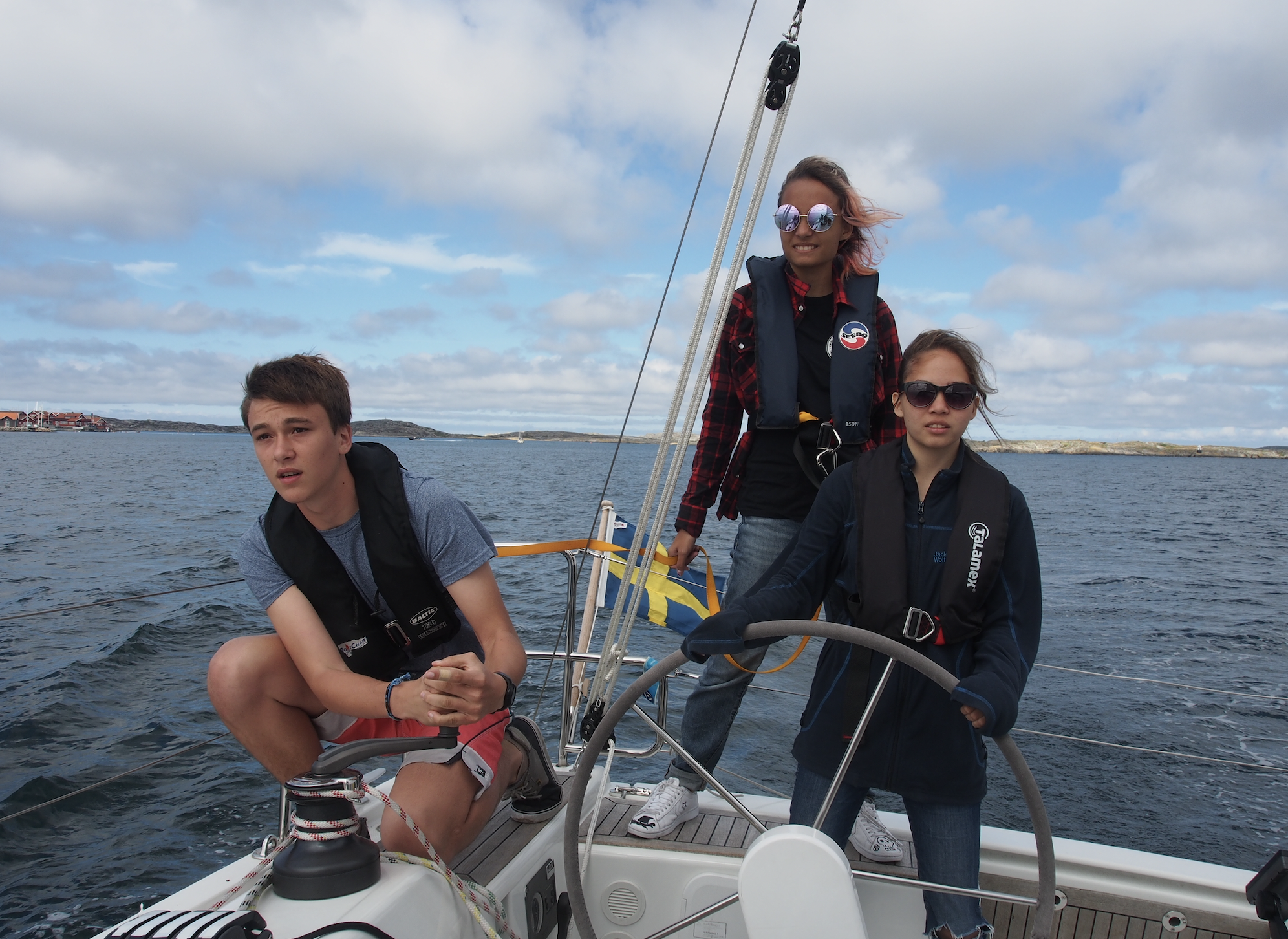 Sailing in Sweden